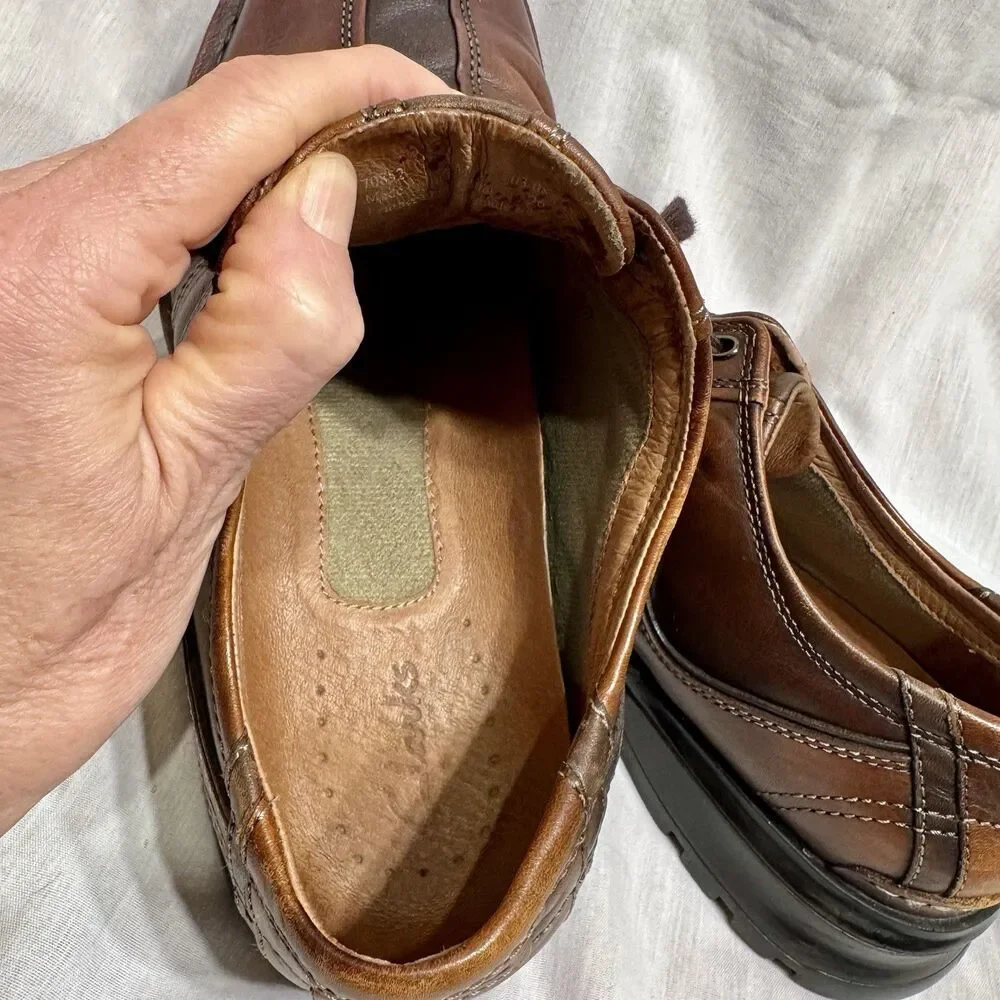 EUC Clarks Brown Touareg Bicycle Toe Lace Up SN 70892 Shoe Men's Size US 11M - Picture 10 of 13